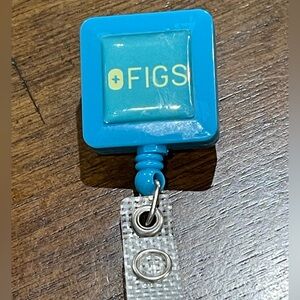 Figs Blue Key & Card Holder